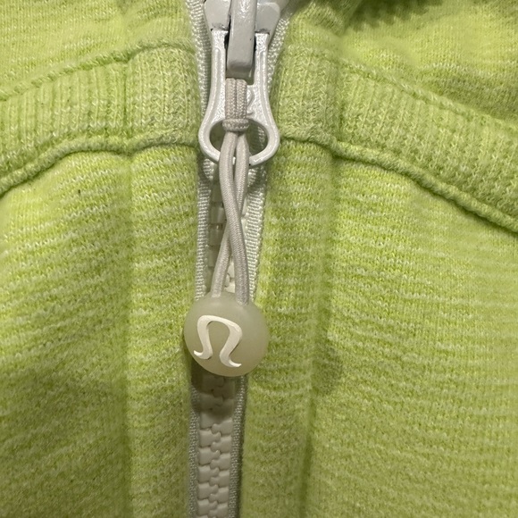 Lululemon lime green scuba hoodie size 4 - Picture 2 of 6